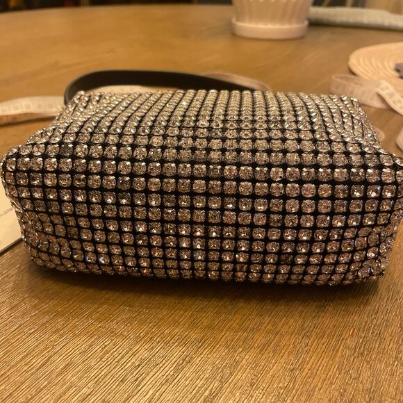 NWT Alexander Wang Medium Heiress Crystal & Leather Handbag - Picture 4 of 12